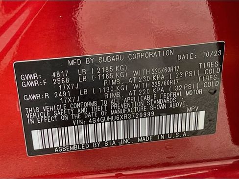 Used 2024 Subaru Crosstrek 2.5i Wilderness w/ Crosstrek Mirror Package AWD/4WD image 34