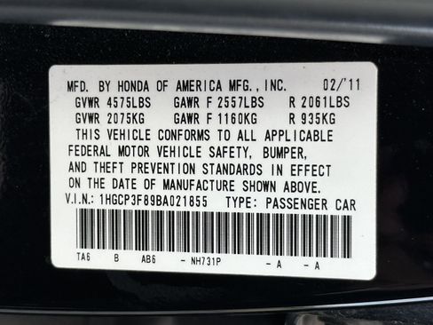 Used 2011 Honda Accord EX-L image 15