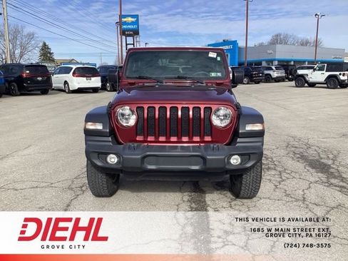 Used 2021 Jeep Wrangler Sport image 2