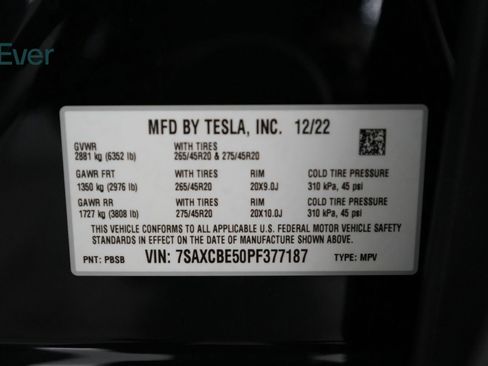 Used 2023 Tesla Model X image 30