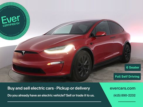Used 2023 Tesla Model X Plaid AWD/4WD image 1