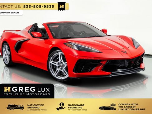 Used 2023 Chevrolet Corvette Stingray Premium Conv w/ Z51 Performance Package RWD image 1