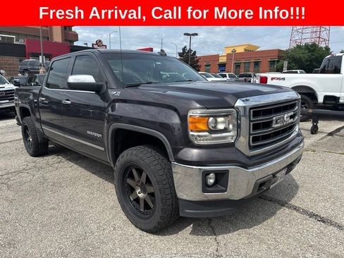 Used 2015 GMC Sierra 1500 SLT w/ SLT Crew Cab Value Package AWD/4WD image 1