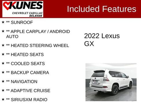 Used 2022 Lexus GX 460 Premium w/ Premium Package AWD/4WD image 3