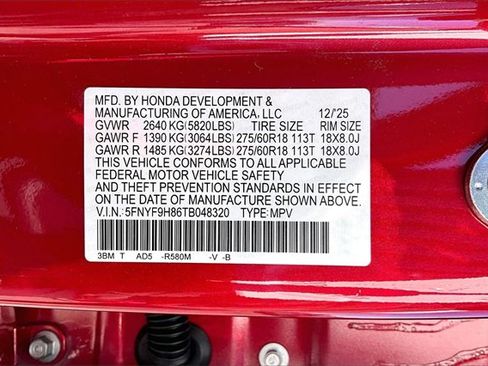 New 2026 Honda Passport TrailSport Elite image 11