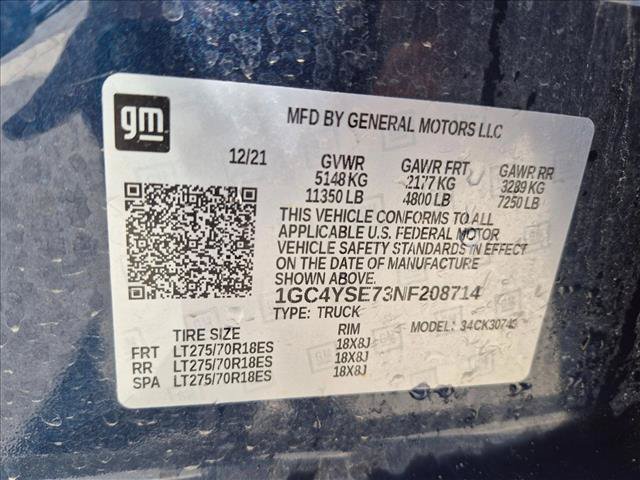 Used 2022 Chevrolet Silverado 3500 W/T w/ WT Convenience Package AWD/4WD image 15