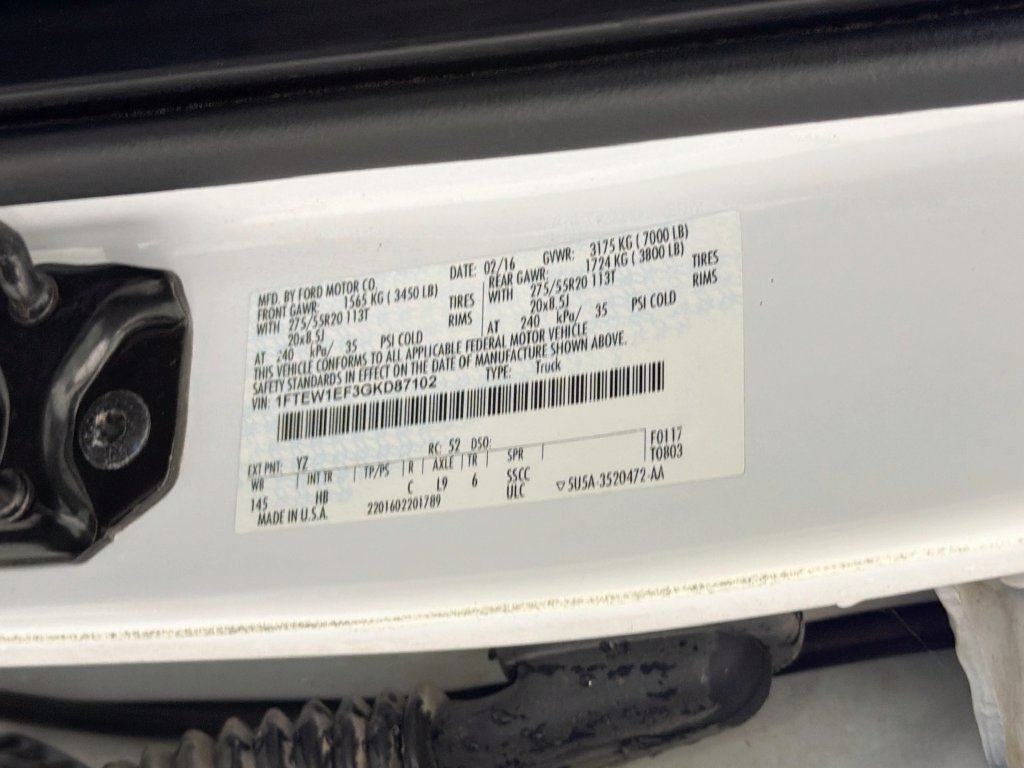Used 2016 Ford F150 Lariat AWD/4WD image 31