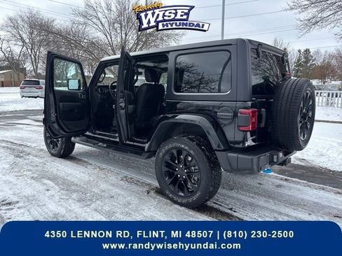Used 2022 Jeep Wrangler Unlimited Sahara 4xe w/ Cold Weather Group image 32