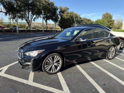 Certified 2022 INFINITI Q50 Sensory image 5