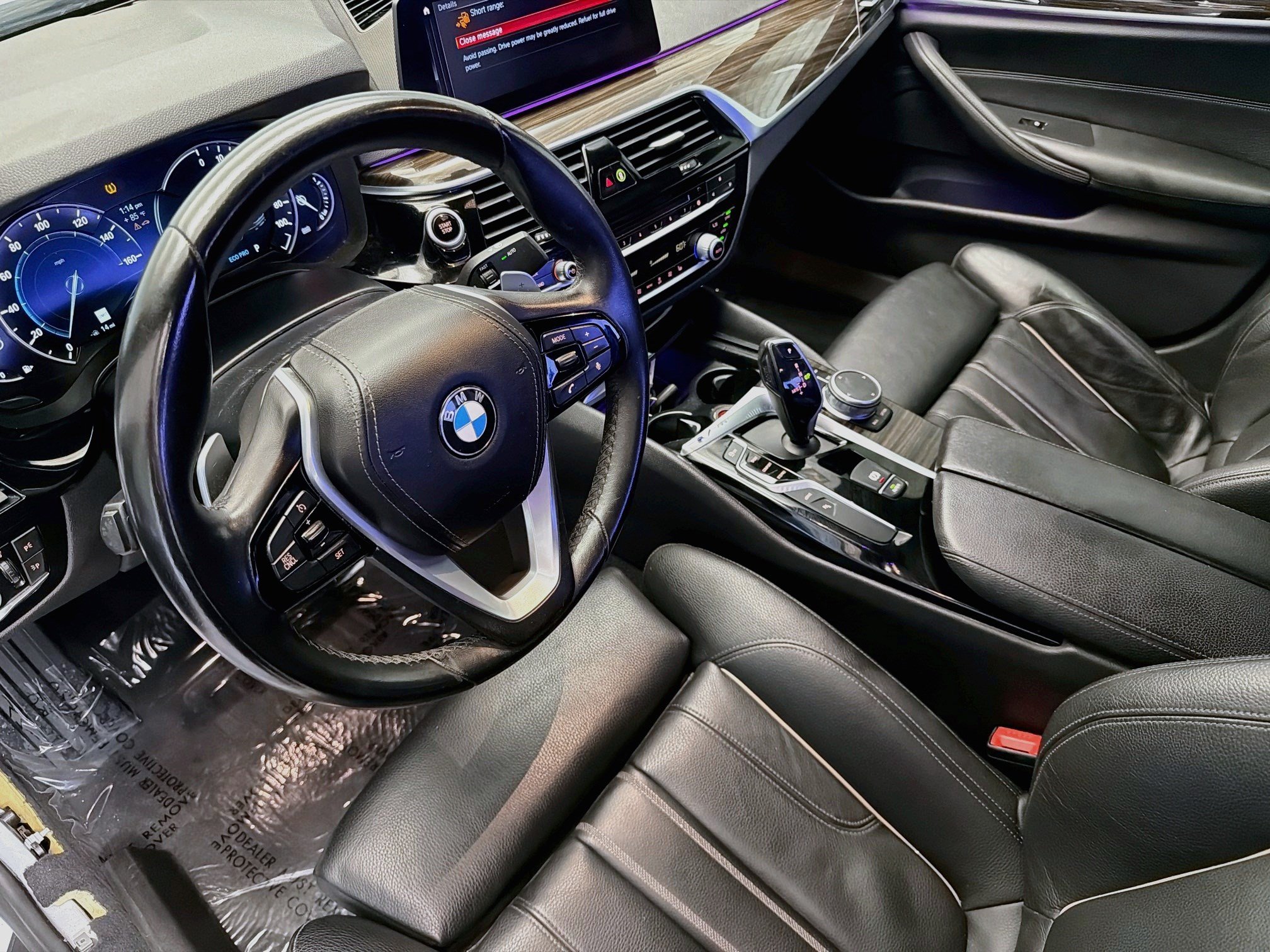 Used 2019 BMW 530e w/ Convenience Package RWD image 7