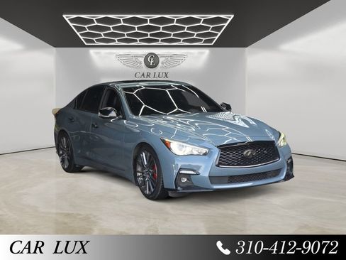 Used 2021 INFINITI Q50 Red Sport 400 w/ Cargo Package image 7
