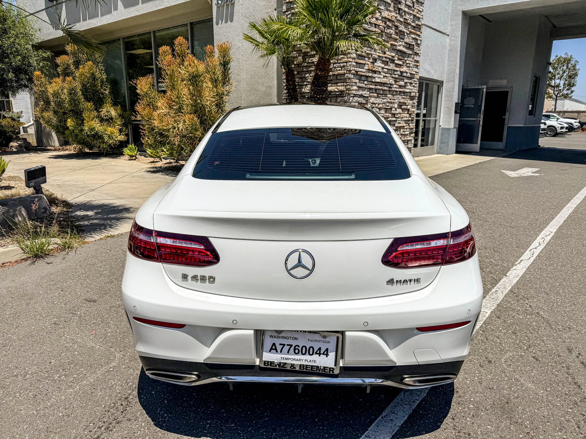 Used 2022 Mercedes-Benz E 450 4MATIC Coupe w/ AMG Line image 12