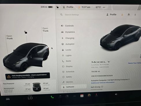 Used 2021 Tesla Model Y Long Range AWD/4WD image 16