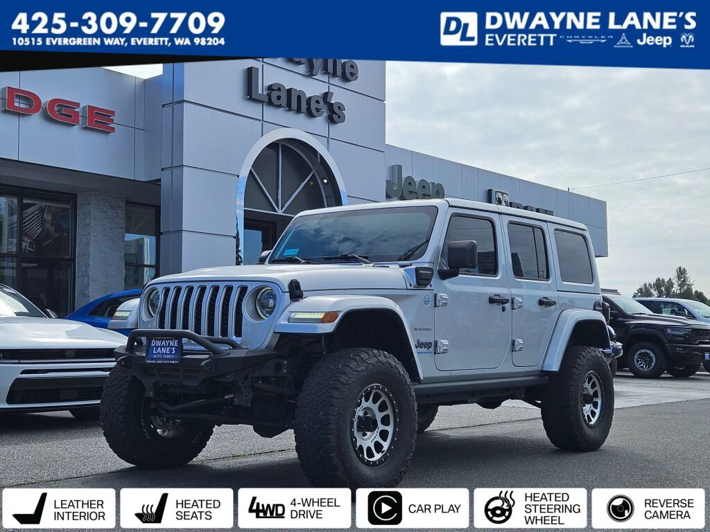 Used 2023 Jeep Wrangler Unlimited Sahara w/ Cold Weather Group AWD/4WD image 1
