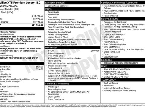 Used 2021 Cadillac XT5 Premium Luxury image 35