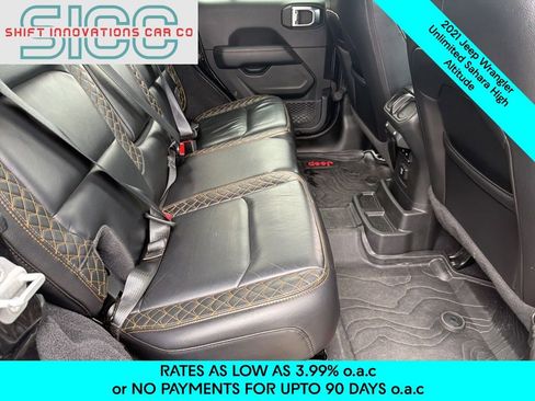 Used 2021 Jeep Wrangler Unlimited Sahara AWD/4WD image 24