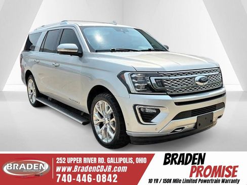 Used 2019 Ford Expedition Max Platinum AWD/4WD image 1