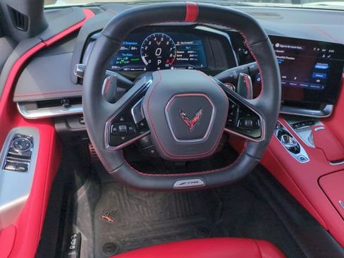 Used 2025 Chevrolet Corvette Z06 w/ Chrome Exterior Badge Package RWD image 17