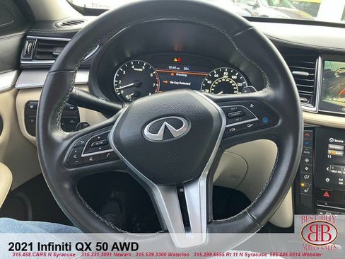 Used 2021 INFINITI QX50 Luxe image 17