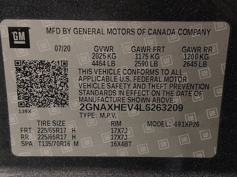 Used 2020 Chevrolet Equinox LS w/ LS Convenience Package image 33