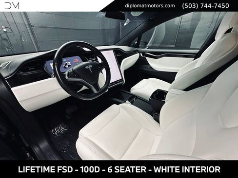 Used 2019 Tesla Model X 75D AWD/4WD image 17