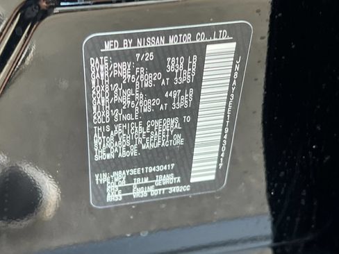 New 2026 Nissan Armada Platinum AWD/4WD image 35