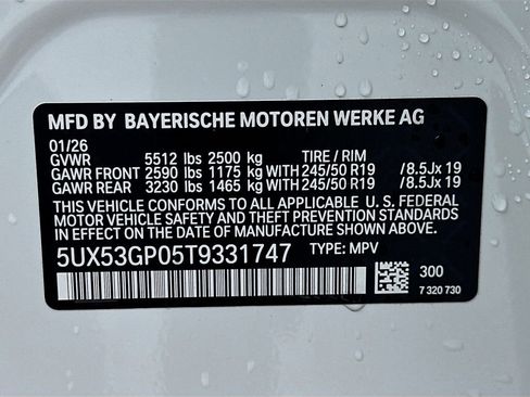 New 2026 BMW X3 xDrive30 w/ M Sport Package image 24