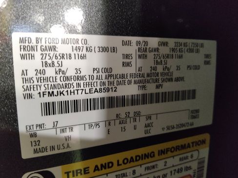 Used 2020 Ford Expedition Max XLT w/ Equipment Group 202A RWD image 33