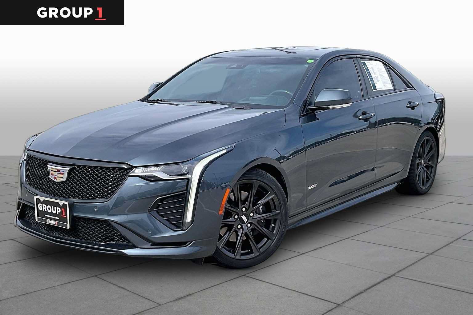 Used 2020 Cadillac CT4 V w/ Climate Package RWD image 1