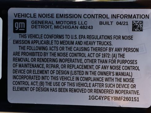Used 2021 Chevrolet Silverado 2500 LTZ w/ LTZ Plus Package AWD/4WD image 66