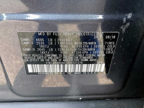 Used 2017 Subaru Outback 2.5i Limited AWD/4WD image 31