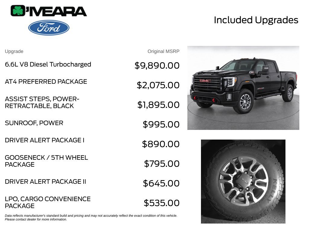 Used 2022 GMC Sierra 2500 AT4 w/ AT4 Preferred Package AWD/4WD image 4