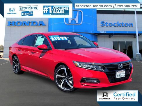 Certified 2018 Honda Accord Sport image 1