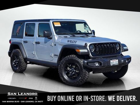 Certified 2024 Jeep Wrangler Unlimited Sport AWD/4WD image 1