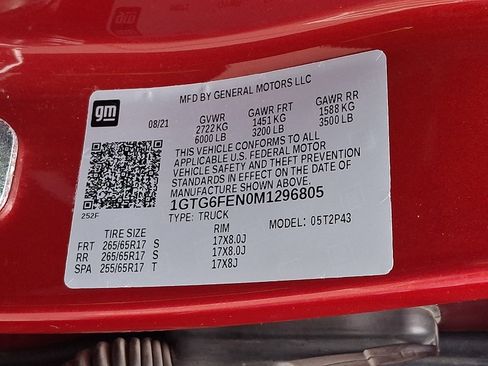 Used 2021 GMC Canyon AT4 w/ Trailering Package AWD/4WD image 29