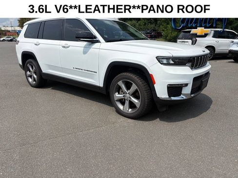Used 2021 Jeep Grand Cherokee L Limited AWD/4WD image 1
