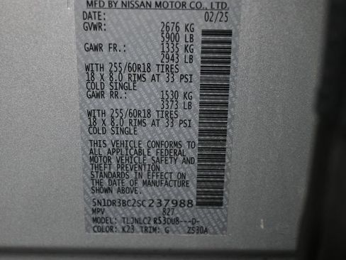 Used 2025 Nissan Pathfinder SV AWD/4WD image 11