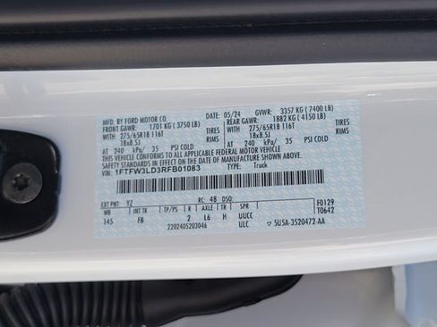Certified 2024 Ford F150 XLT w/ Equipment Group 302A MID AWD/4WD image 18