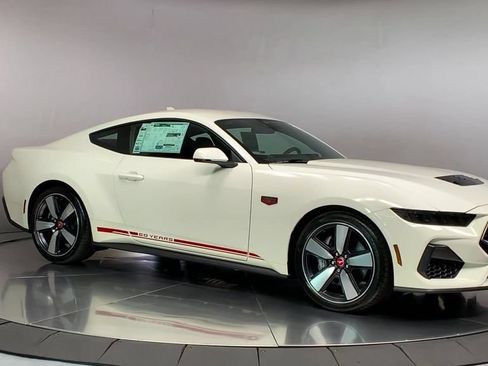 New 2025 Ford Mustang GT Premium w/ 60th Anniversary Package RWD image 2