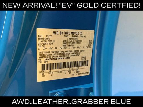 Used 2022 Ford Mustang Mach-E Select AWD/4WD image 45