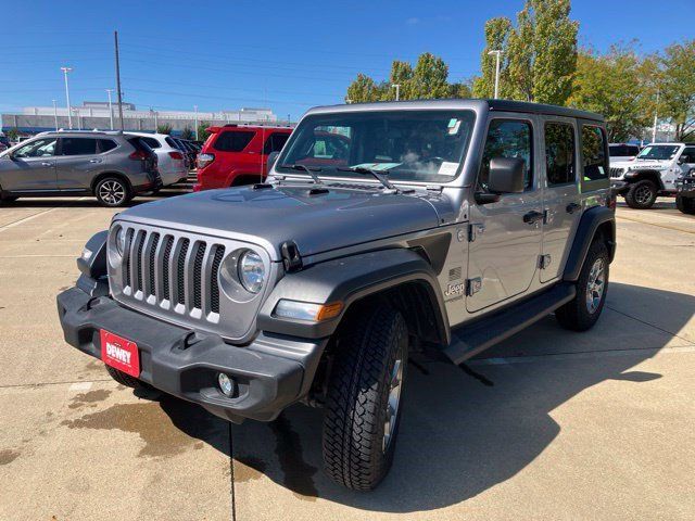 Certified 2020 Jeep Wrangler Unlimited Sport AWD/4WD image 3