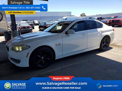 Used 2013 BMW 528i Sedan RWD image 1