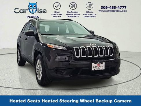 Used 2015 Jeep Cherokee Sport w/ Cold Weather Group AWD/4WD image 1
