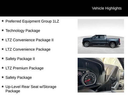 Certified 2020 Chevrolet Silverado 1500 LTZ w/ LTZ Premium Package image 3