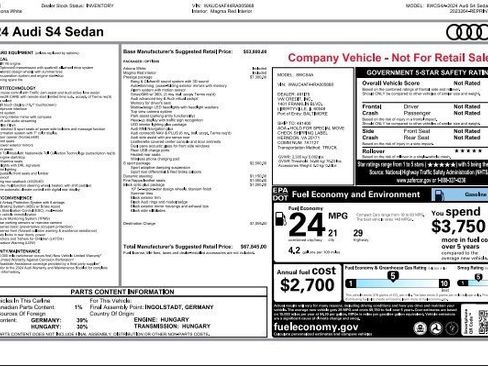 Used 2024 Audi S4 Prestige image 6