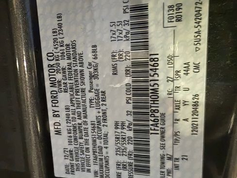 Used 2021 Ford Mustang Coupe image 7