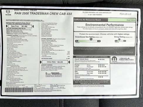 New 2024 RAM 2500 Tradesman image 14