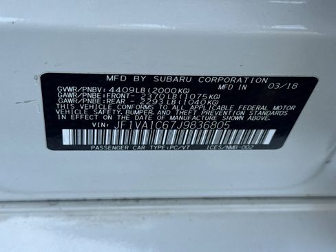 Used 2018 Subaru WRX Premium AWD/4WD image 30