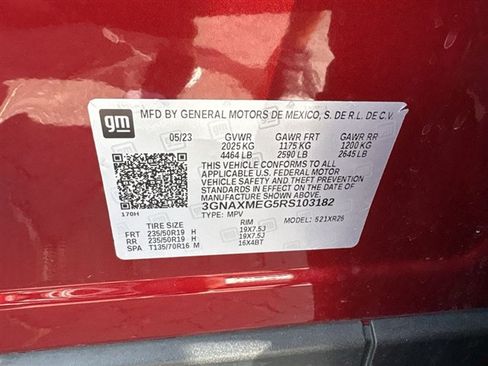 Certified 2024 Chevrolet Equinox RS FWD image 32