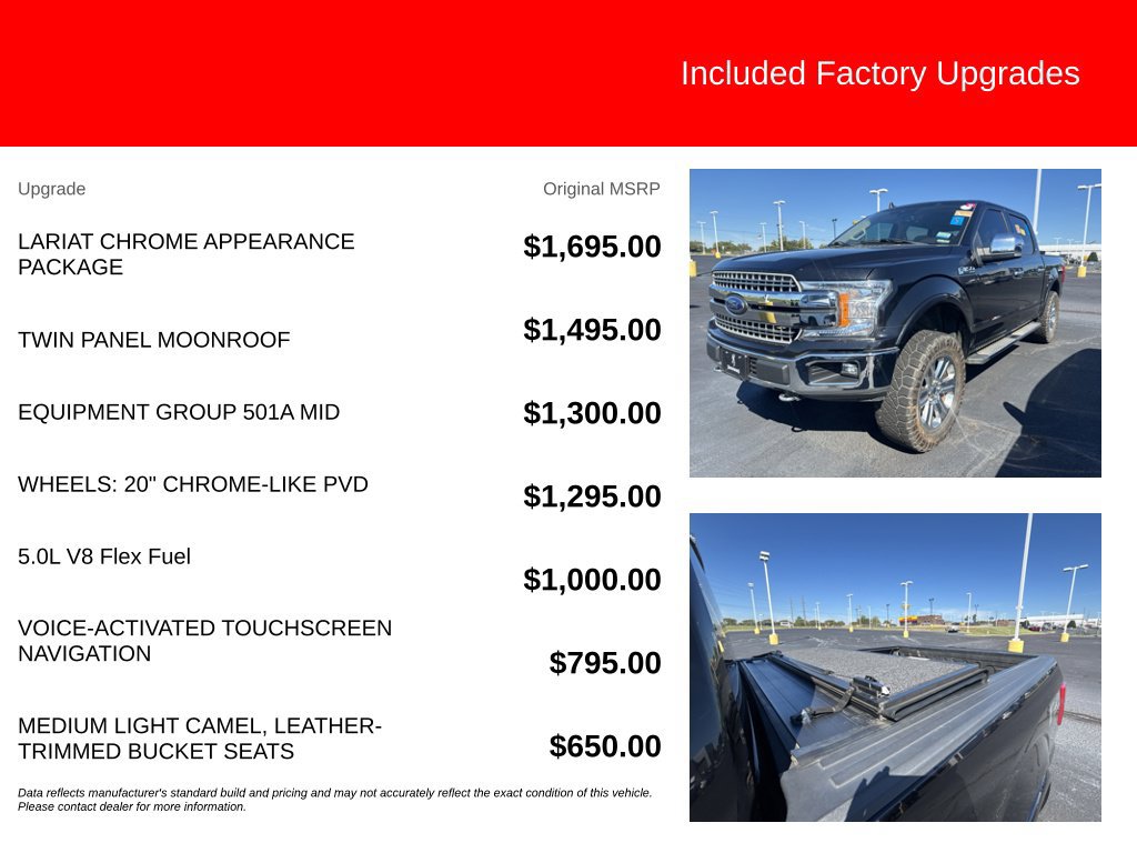 Used 2020 Ford F150 Lariat AWD/4WD image 5